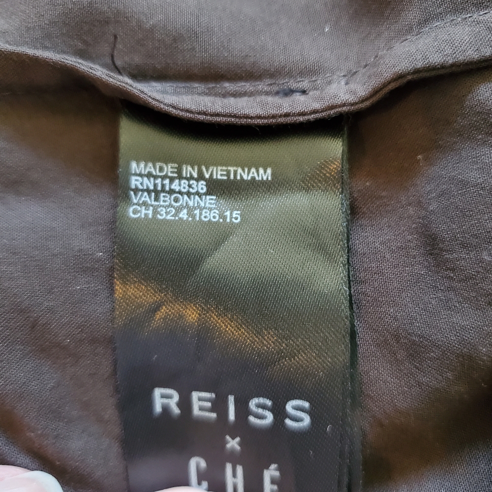 Reiss X Che Stripe Cuff Shirt. Size Medium - Picture 8 of 9